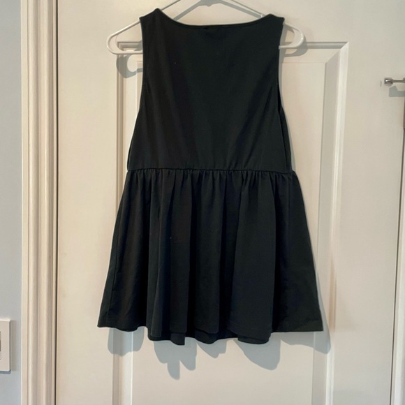 Shein Maternity Button Front Black Tank - Picture 6 of 8